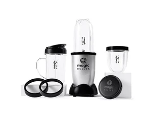 NutriBullet 1200 Watts Blender Combo with Single Serve Cups, Silver - Picture 1 of 5