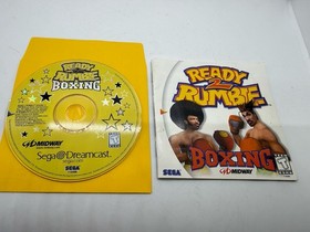 Ready 2 Rumble Boxing Sega Dreamcast Video Game Disc And Manual only