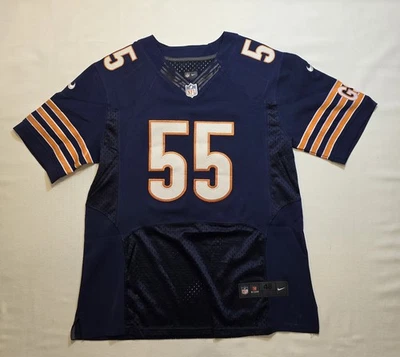 Camiseta deportiva azul Nike "On Field" de los Chicago Bears, Lance Briggs 55 para hombre. Talla 48 Foto 1 de 4