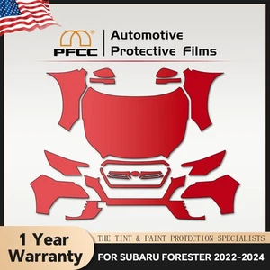 For Subaru Forester 2022-2024 Full Front Precut Paint Protection Film Clear PPF - Picture 1 of 20