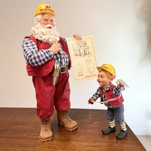 Dept 56 Possible Dreams Clothtique Extreme Makeover Toyshop Edition Santa 71189 - Imagen 1 de 9