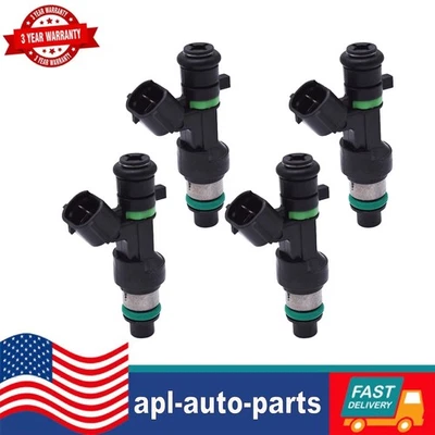 4x Inyector de combustible 16600EN200 para Nissan Cube 2009-14 Tiida 2007-18 Versa 2007-2012 Foto 1 de 4