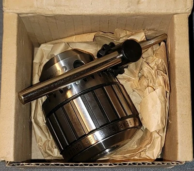 Jacobs Drill Chuck: 1/8 to 5/8" Capacity, Tapered Mount, JT3 30227 - Image 1 of 4