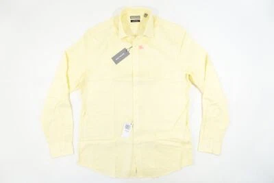 CAMISA MICHAEL KORS PATRÓN LADRILLO AMARILLO GRANDE 34/35 BOTÓN ELÁSTICO FRONTAL DEFECTO Foto 1 de 4