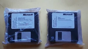 Vintage Sealed Windows 95 Boot Disks- Disks 1-13 - Picture 1 of 4