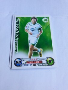 Match attax card Andrea Barzagli VfL Wolfsburg NEW 