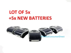 LOT OF 5x Zebra MZ 320 MZ320 Mobile BLUETOOTH USB 3" Printer WITH NEW BATTERIES - Picture 1 of 5