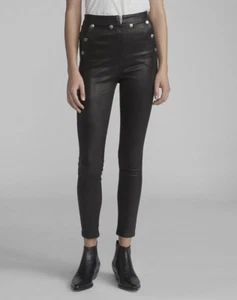 Rag & Bone Penton schwarze Lederhose, neu ohne Etikett, Gr. 26, Retail 1195,00 - Bild 1 von 8