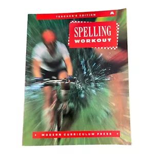 MCP Spelling Workout Level A Teachers Edition~1994 Paperback~Homeschool - Picture 1 of 8