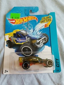 Hot Wheels Color Shifters HWTF BUGGY Tarjeta rasgada - Imagen 1 de 3