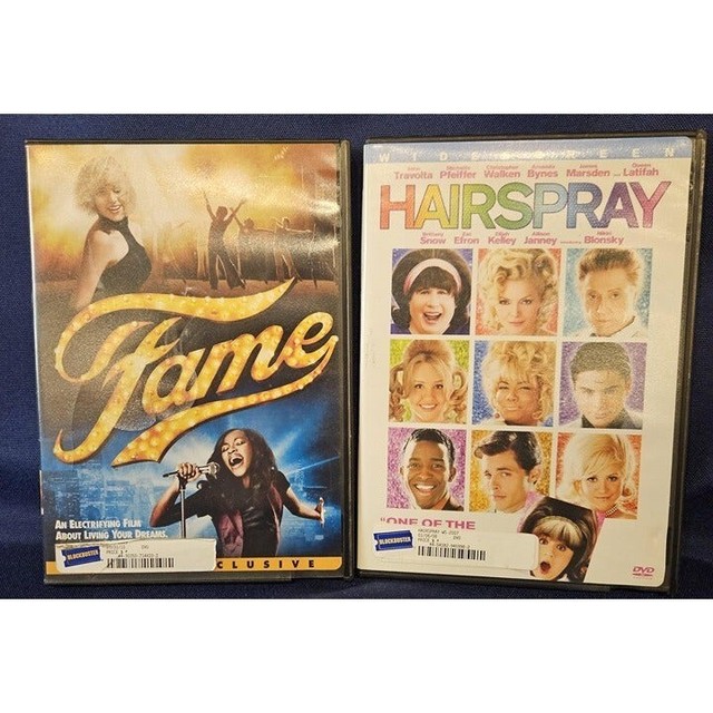 Dvd Hairspray em Busca da Fama  Filme e Série Playarte Usado