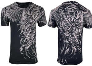 Xtreme Couture by Affliction Men's T-Shirt Wielding Death - Picture 1 of 9