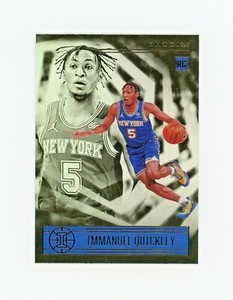 IMMANUEL QUICKLEY 2020-21 Panini Illusions Rc #154 New York Knicks
