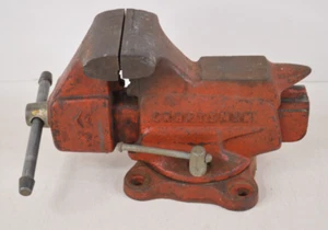 Handwerker Nr. 506.51801 3-1/2" drehbarer Schraubstock Made in USA mit Amboss Rohrschelle - Bild 1 von 9