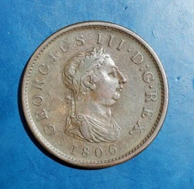 1806 George III Penny. - Image 1 of 3