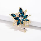 Fashion Crystal Diamond Flower Brooches Women Coat Jewelry Party Accessries G Rd
