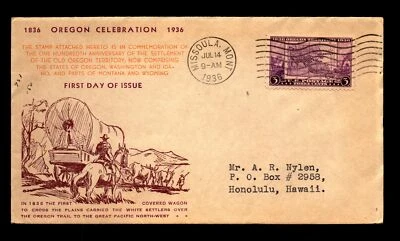 SC# 783-4c.5 FDC - Espenshade Cachet - Missoula - L33468 - Image 1 of 2