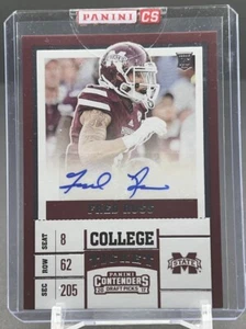 2017 Fred Ross Rookie Autograph Panini Contenders Draft College Ticket #162 - Picture 1 of 2