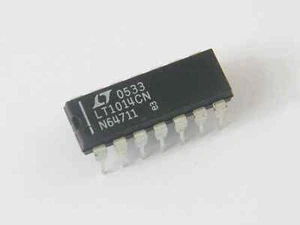 CIRCUITO INTEGRATO LT1014CN LINEAR TECHNOLOGY DIP14 LT1014 - Picture 1 of 1