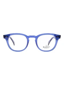 New Frame For Glasses Brand KADOR Model JOLLY Color Blue Transparent 47/23 - Picture 1 of 2