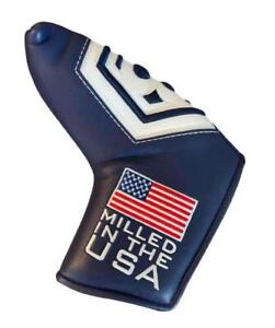 *NEW* BETTINARDI STUDIO STOCK MILLED IN THE USA FLAG BLADE PUTTER COVER BLUE