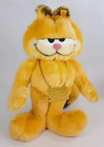 Garfield 25th Anniversary 13" Steiff Mohair Plush. Danbury Mint. Made in Germany - Imagen 1 de 11