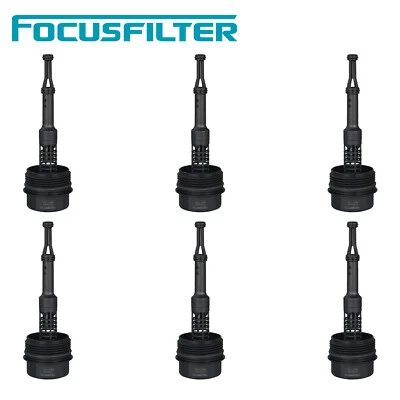 6x Cubierta de tapa de filtro de aceite A6511800138 A6511800038 para Mercedes‐Benz Sprinter E250 Foto 1 de 4