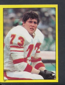 Topps 1982 American Football Sticker No 127 - Charley Hannah, Tampa Bay (T77) - Bild 1 von 1