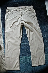 pantalon beige stretch tech & style SERGE BLANCO 15 taille 44 fr - Imagen 1 de 3