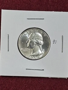 Sin circular BU +++ 1964 D - Cuarto de plata Washington  - Imagen 1 de 2