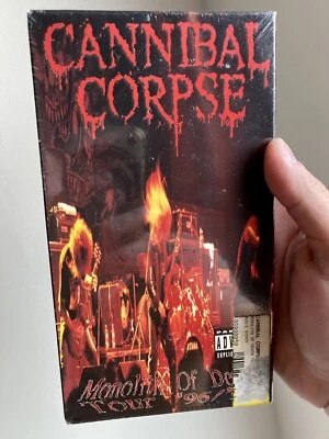 Cannibal Corpse Vhs Vintage Death Metal Obituary Six Feet Under Deicide Carcass - Imagem 1 de 4