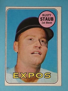 1969 Topps Rusty Staub Montreal Expos #230 EX OC ⚾ - Bild 1 von 9