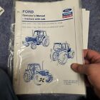 Original New Holland 5640 6640 7740 7840 8240 8340 Tractor Operators Manual New
