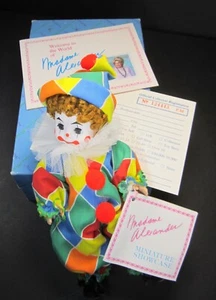 Madame Alexander Clown Doll #305 with Original Box & Tags 8" NOS NY Vintage - Picture 1 of 9