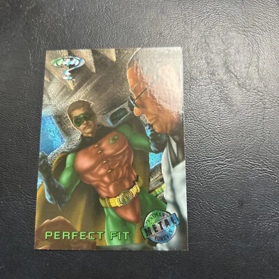 Комиксы B30s Batman Forever 1995 DC Comics Fleer Metal No31 Robin Perfect Fit - Изображение 1 из 2