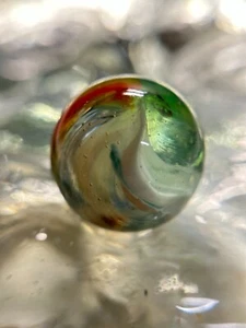 Vintage Akro Agate "Sparkler" marble 5/8" Very Collectible HTF .627" - Picture 1 of 16
