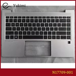 N17709-001 PER HP EliteBook 640 G9 C guscio tastiera retroilluminato foro impronte digitali - Foto 1 di 3