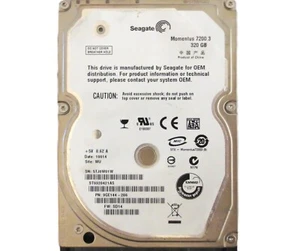 Seagate ST9320421AS 9GE144-286 SD14 WU (5TJ) China 320gb Sata HDD 07/2009 - Picture 1 of 1