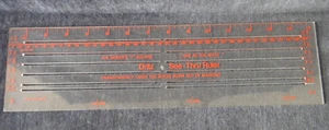 Vintage Scovill Dritz 15" See-Thru Dressmaker's Ruler No 621 #2 - Picture 1 of 4