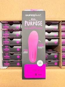 Plantillas multiusos Superfeet Berry para mujer inserciones talla B W 4,5-6 - Imagen 1 de 6
