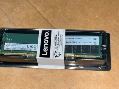 Lenovo 16GB PC5-38400 ECC DDR5 SDRAM DIMM 4X77A88511 NEW ORIGINAL✅❤️️ - Image 1 of 3