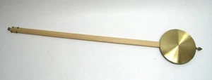 25 Zoll Stabpendel Standuhr mit 4,5 Zoll gebürstetem Messing Bob Neu aus altem Lagerbestand - Bild 1 von 3