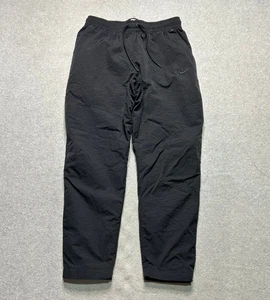 Nike Tech Essentials Lined Commuter Pants Mens Medium Black Tapered Leg Athletic - Picture 1 of 10