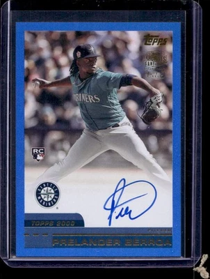 Prelander Berroa 2024 Topps Archives Fan Favorites Auto Blue /25 - Image 1 of 2