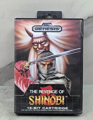 The Revenge of Shinobi Sega Genesis, 1989 CIB Complete Manual - Image 1 of 4