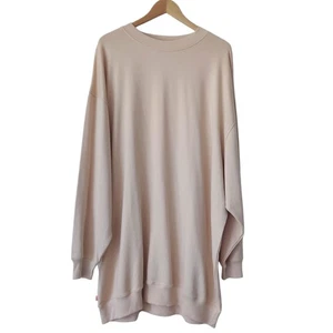 ACNE STUDIOS Oversize Sweatshirt Gr. M Rosa Tunika Kleid Damen - Bild 1 von 8