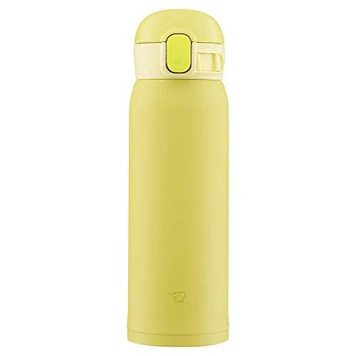 ZOJIRUSHI one touch stainless steel mug seamless 0.48L lemon SM-WA48-YA - Image 1 of 4