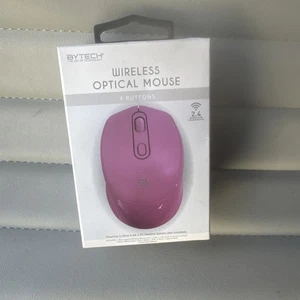 Mouse ottico wireless BYTECH rosa - Foto 1 di 5
