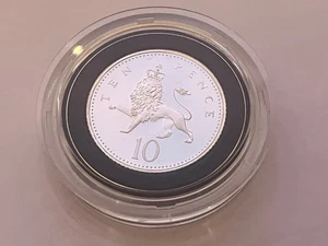  ~Simply Coins~ Moneda de 10 peniques de plata 2000 a prueba - Imagen 1 de 5