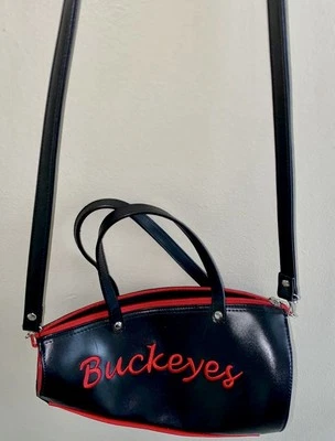Изящный Ohio State University мегафон в форме сумочки Дамская сумка Buckeyes черлидер - Изображение 1 из 4